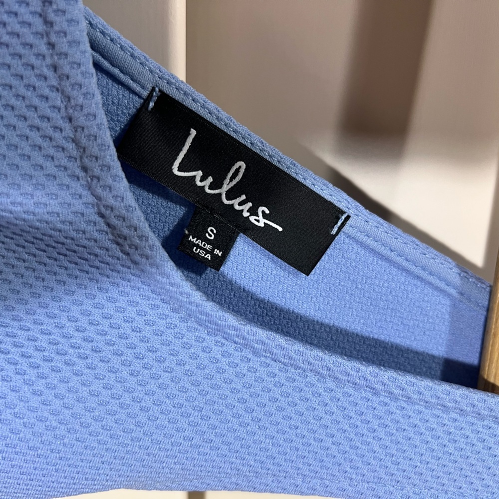 Lulus Blue Dress - Picture 2 of 4